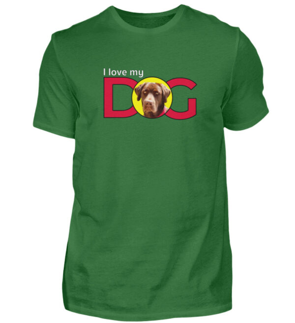 I love my DOG - Timmy - Herren Premiumshirt-30