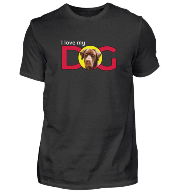 I love my DOG - Timmy - Herren Premiumshirt-16