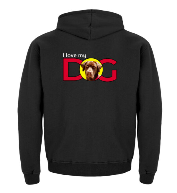 I love my DOG - Timmy - Kinder Hoodie-1624