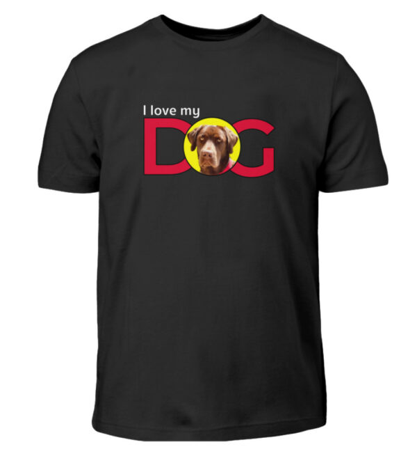 I love my DOG - Timmy - Kinder T-Shirt-16