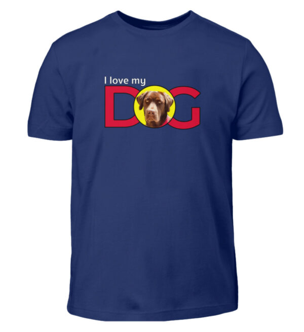 I love my DOG - Timmy - Kinder T-Shirt-1115