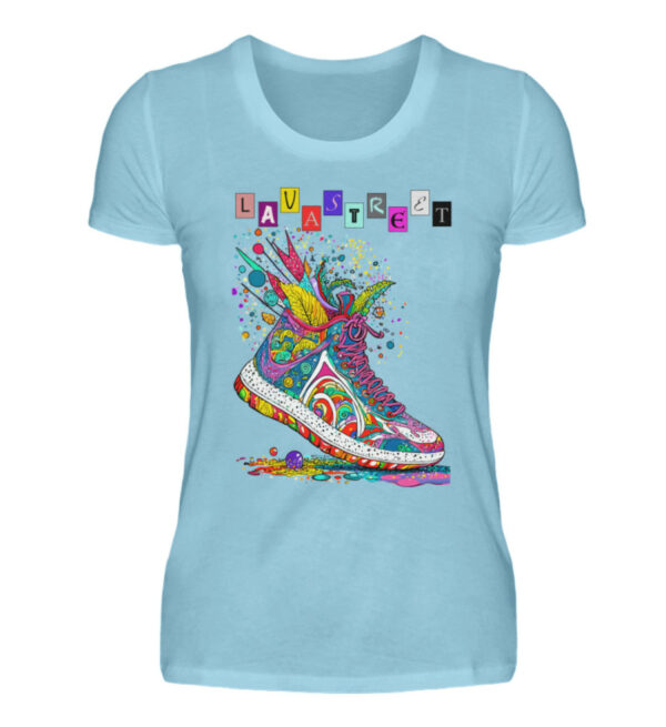 Crazy Sneaker - Damen Premiumshirt-674